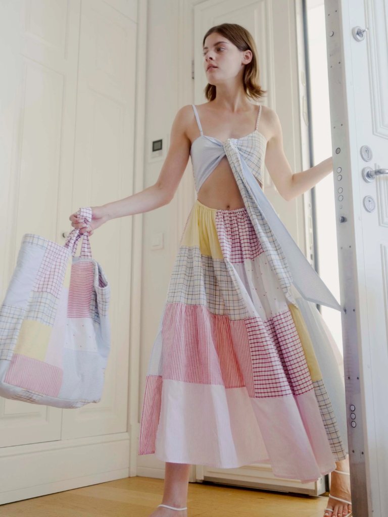 New Anthropologie X Ohsevendays Tori Reversible Dress Xl